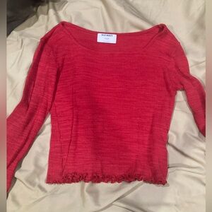 OLD NAVY long-sleeve top. Girls’ size XL (14-16)